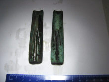 Формы для литья трёхлопастных наконечников стрел