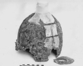 Укрепление трещин марлевыми накладками с клеем ПБМА