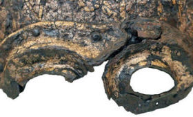 Полумаска шлема из Городца