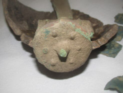 топор с дисковидным обухом Гальштатской культуры 10-8 века до н.э.