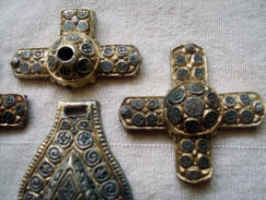 Крестовина от огловья верхового коня Киевской Руси