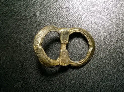 Древнерусская сбруйная пряжка и бляшки