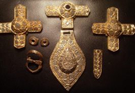 Находка богатой древнеруской конской сбруи 11-13 века