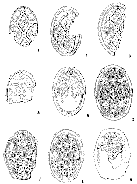 Овальные фибулы ярославских курганов.