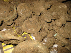 Клад снаряжения коня коммерийского времени 9-8 век до н. э.