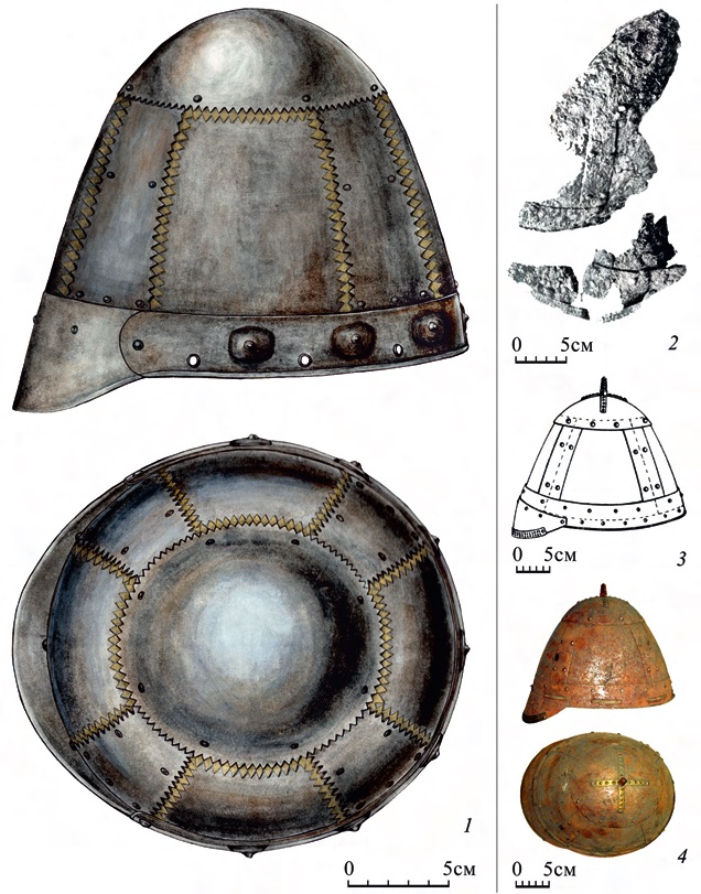 Прусские составные шлемы типа Dollkeim
