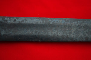 Проступающая надпись на клинке 10-го века