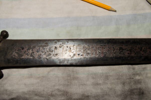 Надпись «Ульфберт» на клинке 10-го века