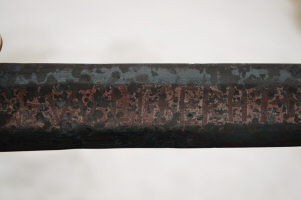 Надпись «Ульфберт» на клинке 10-го века