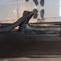 Уключина для весла на Нидамском корабле