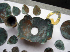 Втульчатое оголовье коня - «конский начельник», 8-9 в. н. э. Хазарский каганат.