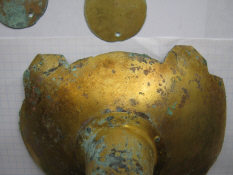 Втульчатое оголовье коня - «конский начельник», 8-9 в. н. э. Хазарский каганат.