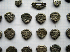 Пооясной набор воина 8-9 в. н. э. Салтово-Маяцкая культура. Хазарский каганат.