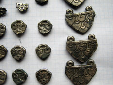 Пооясной набор воина 8-9 в. н. э. Салтово-Маяцкая культура. Хазарский каганат.