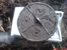 Бронзовое «татарское» зеркальце