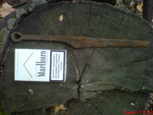 Боевой Хазарский нож 8-10 век (обломан)