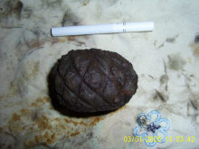 Железная округлая булава с шипами