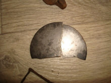 Осколки бронзового зеркала кочевников