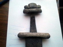 Меч X начала XI века (тип K2 по Я. Петерсону)