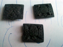 Поясные накладки с геральдическими знаками