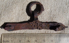 Металлческая деталь тула для стрел