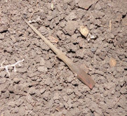 Долотовидный наконечник Киевской Руси. Тип 100 вариант 2 по А. Медведеву. Вторая половина XI, XII век - первая половина XIII в. 