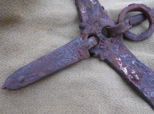 Уздечка, включая удила с псалиями, времен Киевской Руси