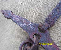 Уздечка, включая удила с псалиями, времен Киевской Руси