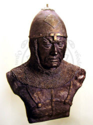 Скульптурный портрет половца из погребения около г. Энгельс.