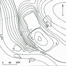 Тимеревский археологический комплекс. 1 – курганный могильник у дер. Большое Тимерево