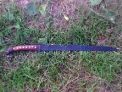 Большой скифский однолезвийный нож