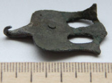 Крючок для обмоток в виде хищной птицы