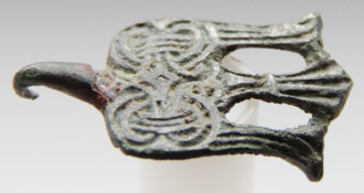 Крючок для обмоток в виде хищной птицы