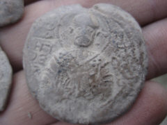 Древнерусская свинцовая вислая печать