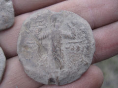 Древнерусская свинцовая вислая печать