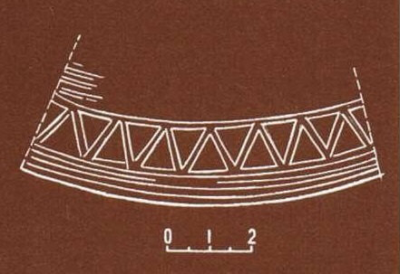 Узор на вулке наконечника копья