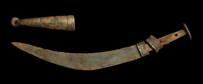 Кельтский кривой нож