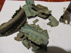 Бронзовые пластины