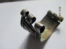 Створка древнерусского ювелирононо серебряного наруча