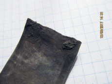 Створка древнерусского ювелирононо серебряного наруча