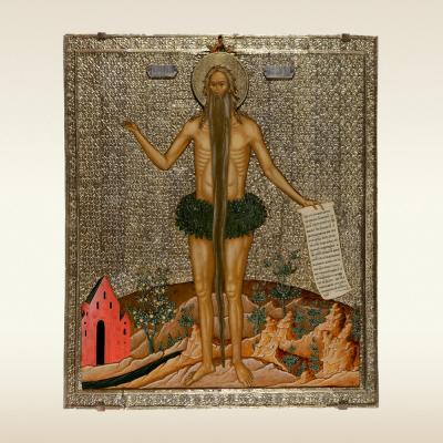 Икона. Преподобный Онуфрий Великий