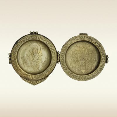 Панагия двустворчатая. 15 век