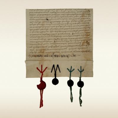 Жалованная, меновая и отводная грамота великого князя московского Ивана III Васильевича его племянникам князьям Волоцким Фёдору и Ивану Борисовичам