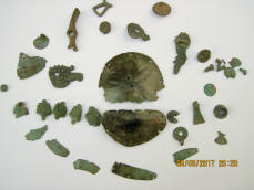 Металлический убор скифского седла