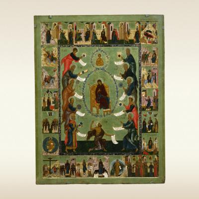 Икона Похвала богоматери, с акафистом