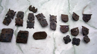 Слвянские ременные накладки