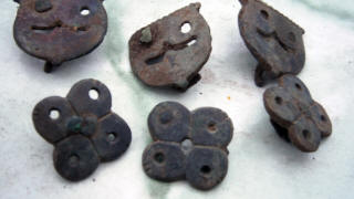 Поясные накладки, ранние славяне