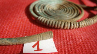 Спирали на славянских височных кольцах