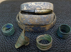 Клад готландских бронзовых браслетов и перстней