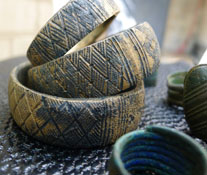 Клад скандинавских бронзовых орнаментированных браслетов